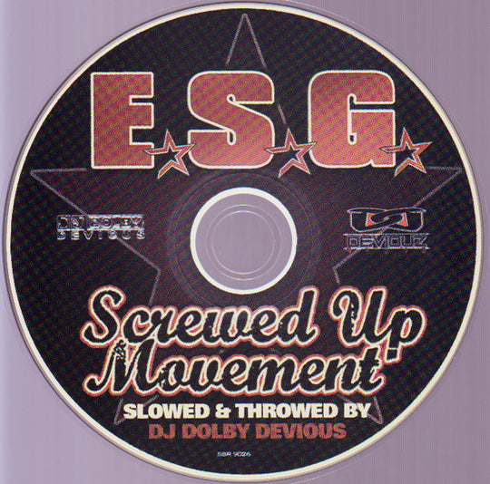 E.S.G. "Screwed Up Movement" (2xCD)-CDs-UnDigable Digs