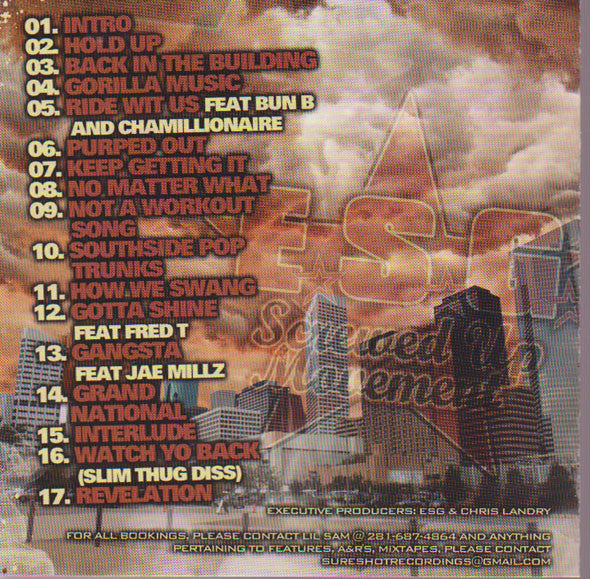 E.S.G. "Screwed Up Movement" (2xCD)-CDs-UnDigable Digs
