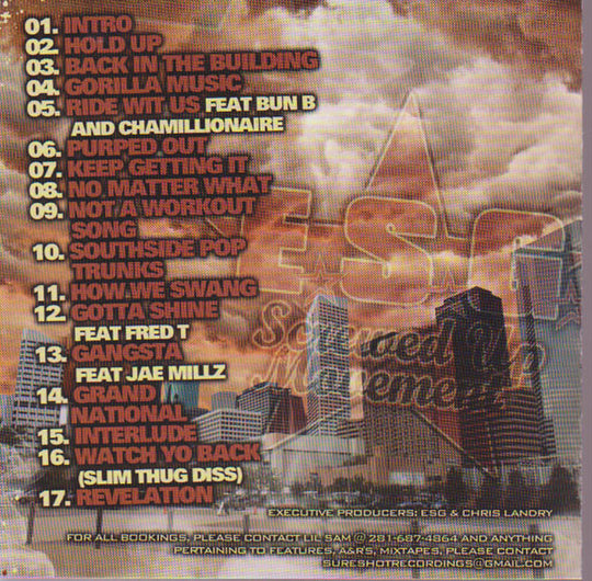 E.S.G. "Screwed Up Movement" (2xCD)-CDs-UnDigable Digs