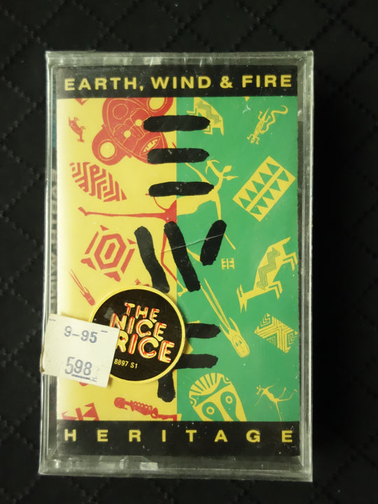 Earth, Wind & Fire "Heritage"-Cassette Tapes-UnDigable Digs
