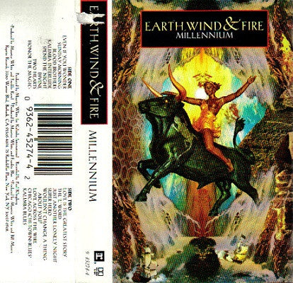 Earth, Wind & Fire "Millennium"-Cassette Tapes-UnDigable Digs