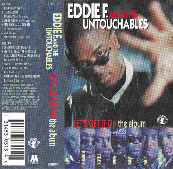 Eddie F. And The Untouchables "Let's Get It On (The Album)"-Cassette Tapes-UnDigable Digs