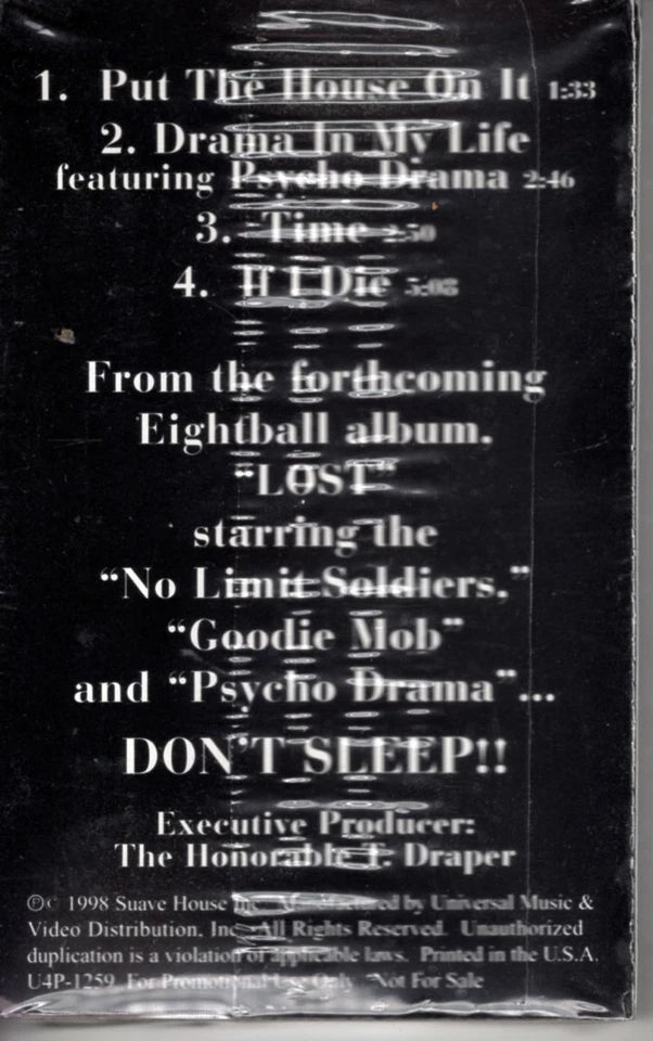 Eightball "Lost" (Album Sampler) (Promo)-Cassette Tapes-UnDigable Digs