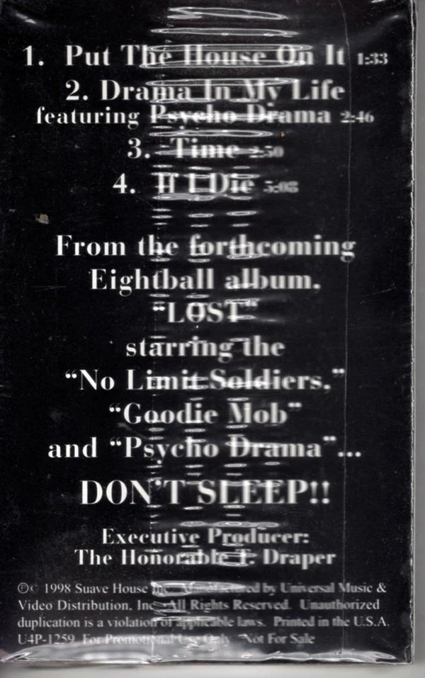 Eightball "Lost" (Album Sampler) (Promo)-Cassette Tapes-UnDigable Digs