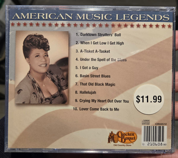 Ella Fitzgerald "American Music Legends" (CD)-CDs-UnDigable Digs