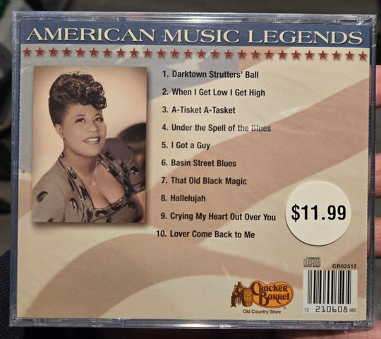 Ella Fitzgerald "American Music Legends" (CD)-CDs-UnDigable Digs