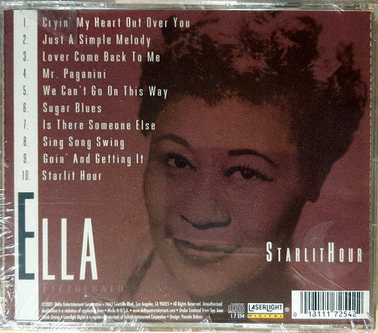 Ella Fitzgerald "Starlit Hour" (CD)-CDs-UnDigable Digs