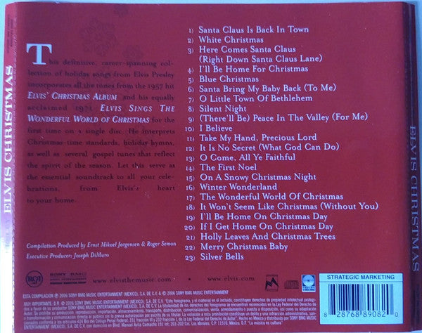 Elvis Presley "Elvis Christmas" (CD)-CDs-UnDigable Digs