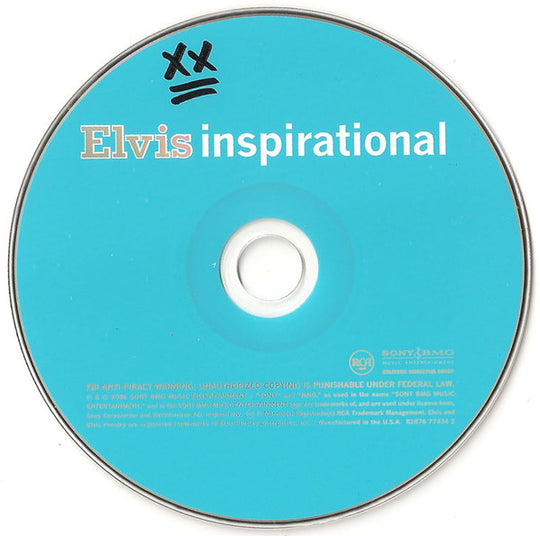 Elvis Presley "Elvis Inspirational" (CD)-CDs-UnDigable Digs