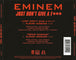 Eminem "Just Don't Give A F***" (CD Single)-CDs-UnDigable Digs