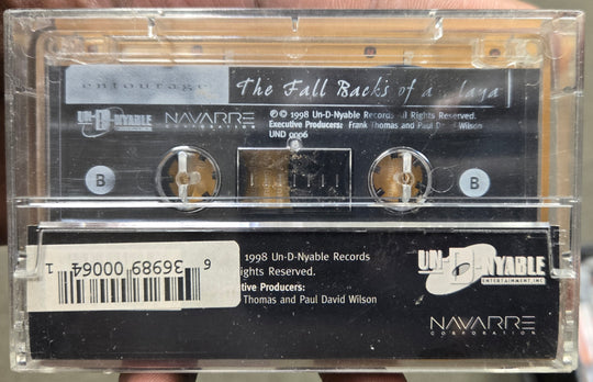 Entourage "Fall Backs Of A Playa"-Cassette Tapes-UnDigable Digs