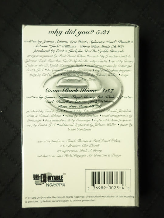 Entourage "Why Did You" (Single)-Cassette Tapes-UnDigable Digs