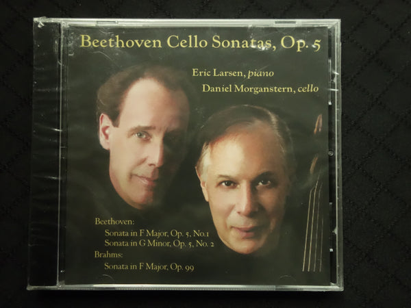 Eric Larsen / Daniel Morganstern "Beethoven Cello Sonatas, Op. 5" (CD)-CDs-UnDigable Digs