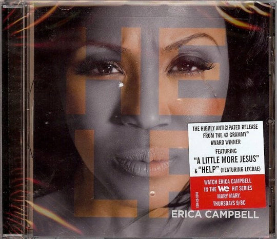 Erica Campbell "Help" (CD)-CDs-UnDigable Digs