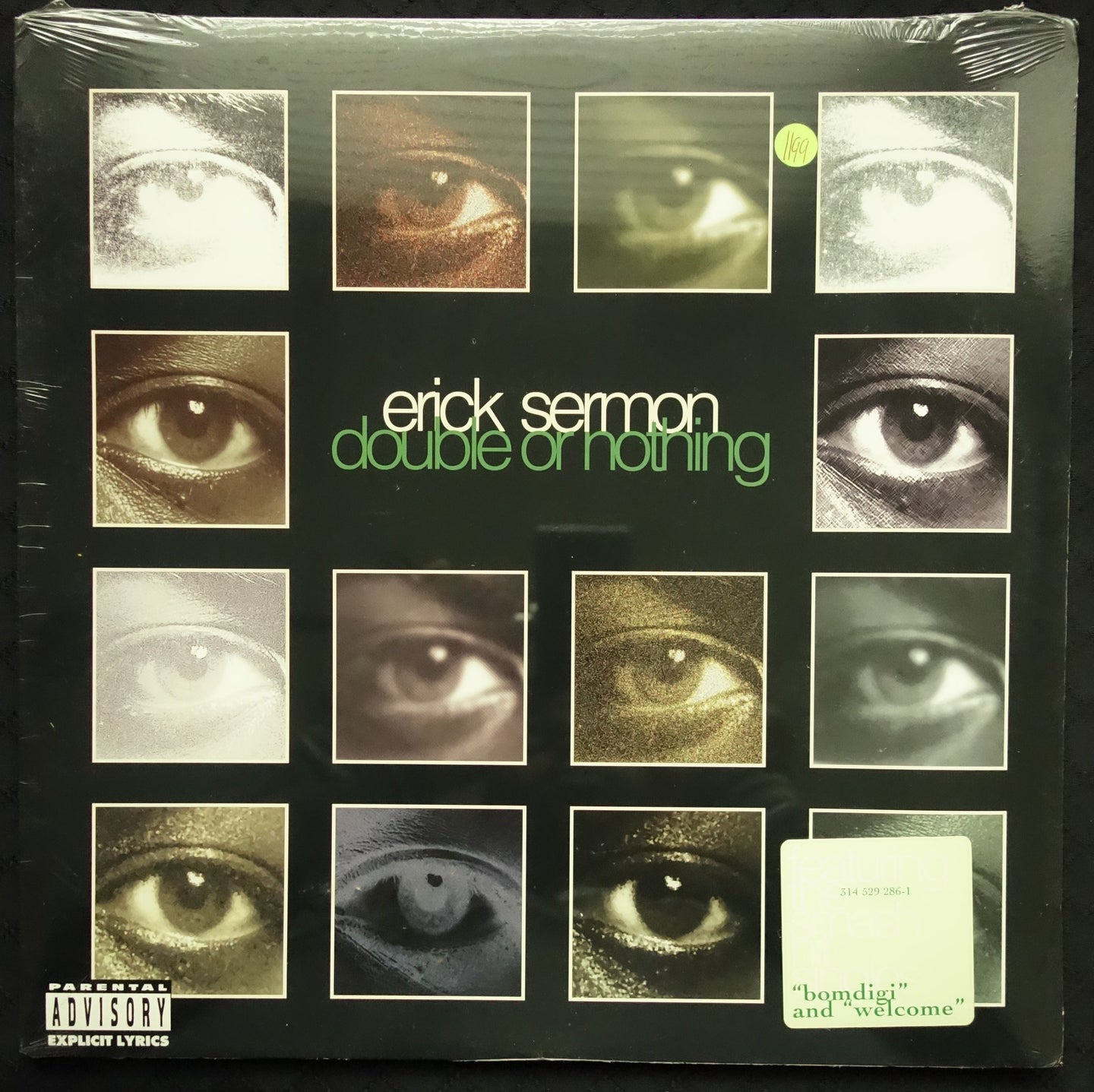 Erick Sermon "Double Or Nothing" (LP)-Vinyl Records-UnDigable Digs