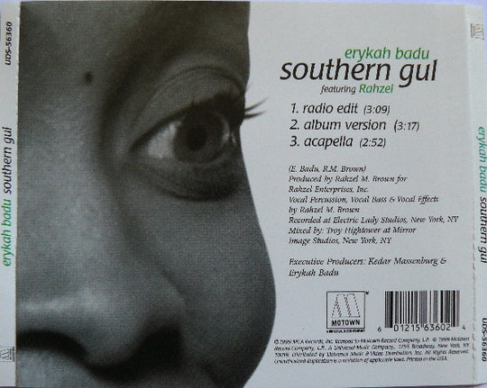 Erykah Badu "Southern Gul" (CD Single)-CDs-UnDigable Digs