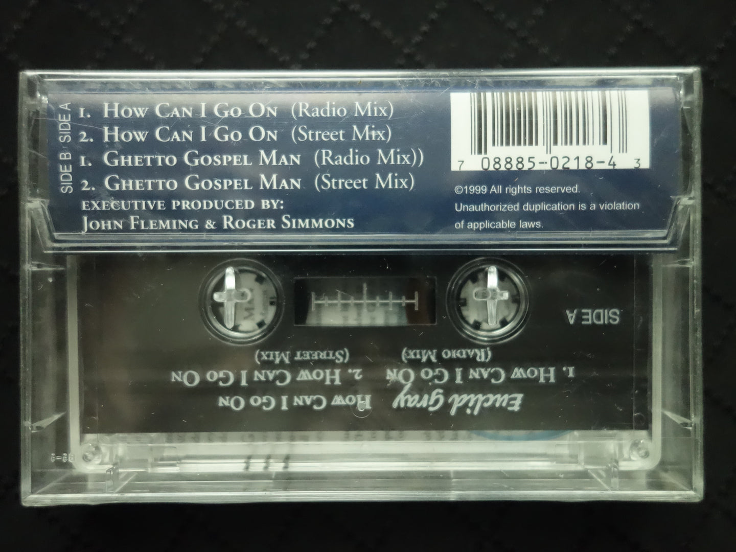 Euclid Gray "How Can I Go On" (Single)-Cassette Tapes-UnDigable Digs