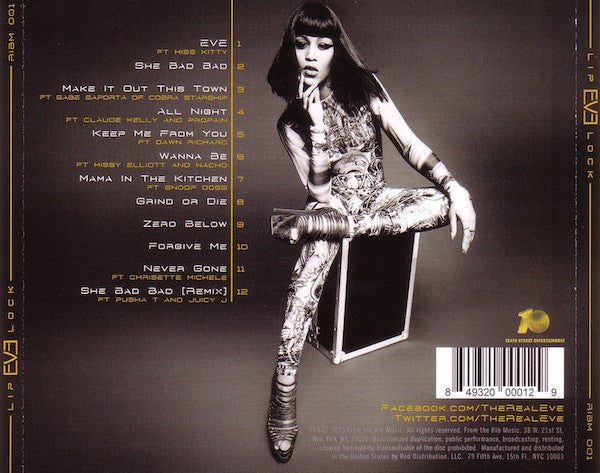 Eve "Lip Lock" (CD)-CDs-UnDigable Digs