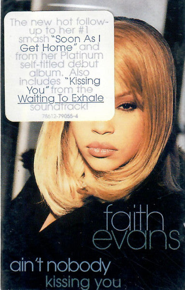Faith Evans "Ain't Nobody / Kissing You" (Single)-Cassette Tapes-UnDigable Digs