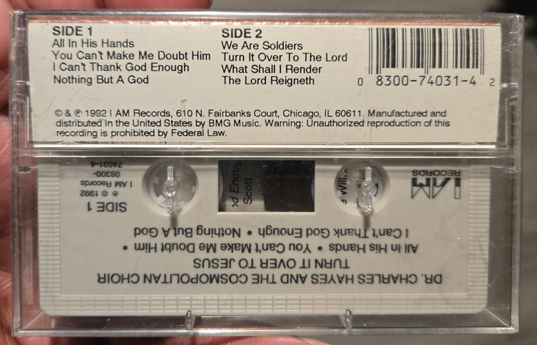 Faith Tabernacle Voices, Rev. Calvin Bridges "Turn It Over To Jesus"-Cassette Tapes-UnDigable Digs