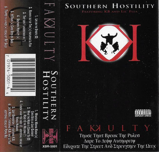 Fakkulty "Southern Hostility"-Cassette Tapes-UnDigable Digs