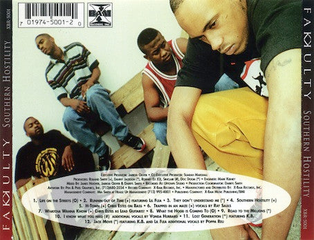 Fakkulty "Southern Hostility" (CD)-CDs-UnDigable Digs