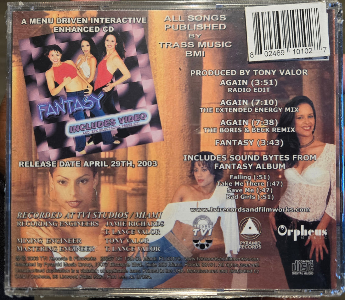 Fantasy "Again" (CD Single)-CDs-UnDigable Digs