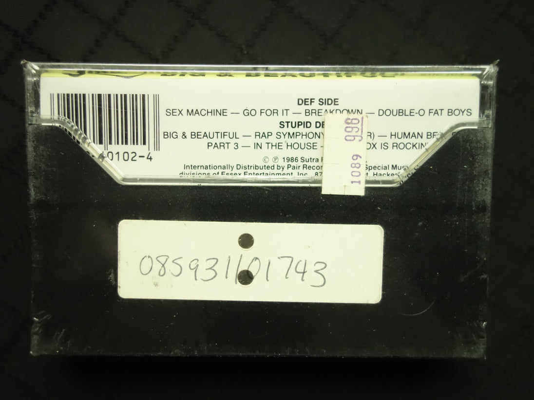 Fat Boys "Big & Beautiful"-Cassette Tapes-UnDigable Digs