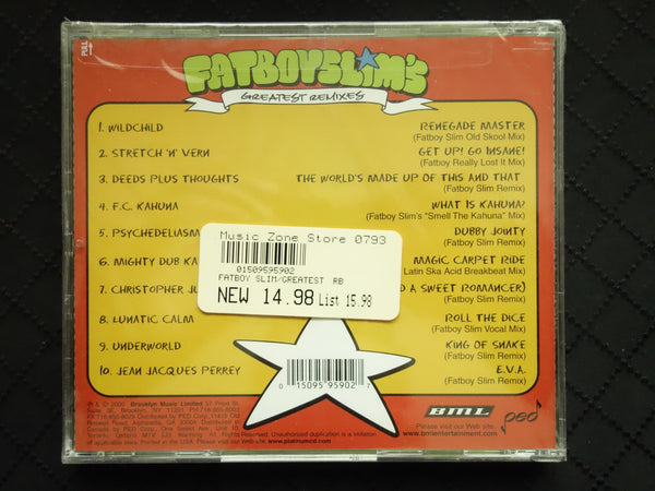 Fatboy Slim "Volume 1 The Signature Series Presents: Fatboy Slim's Greatest Remixes" (CD)-CDs-UnDigable Digs