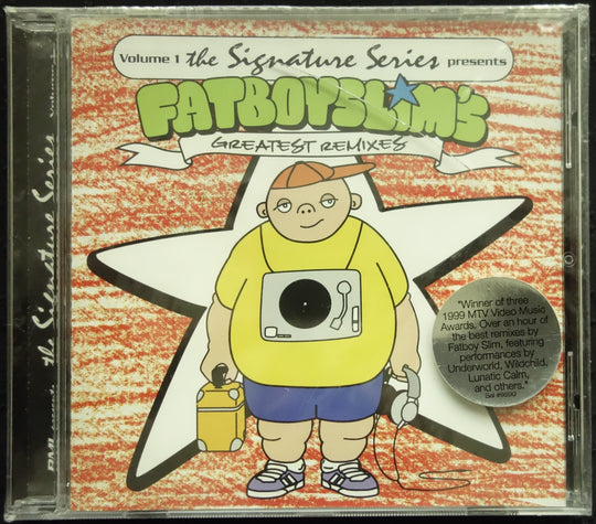 Fatboy Slim "Volume 1 The Signature Series Presents: Fatboy Slim's Greatest Remixes" (CD)-CDs-UnDigable Digs