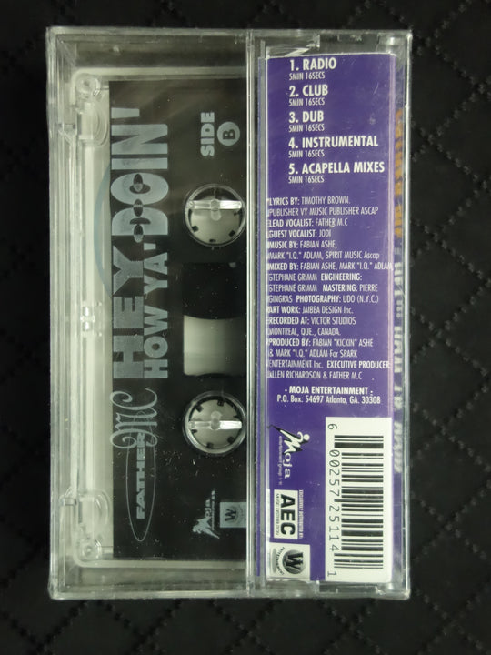 Father MC "Hey... How Ya' Doin'" (Maxi-Single)-Cassette Tapes-UnDigable Digs