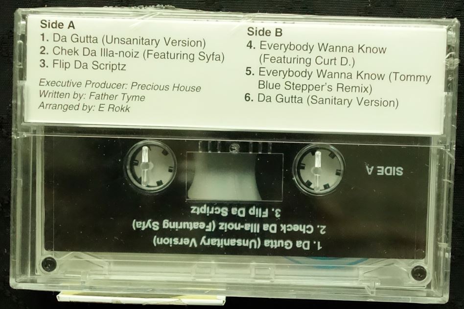 Father Tyme "Da Gutta"-Cassette Tapes-UnDigable Digs