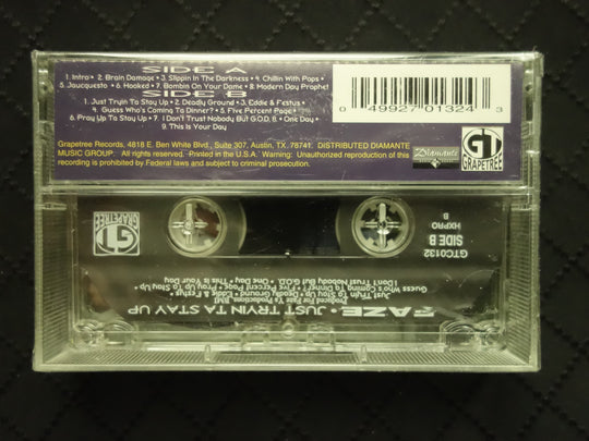 Faze "Just Tryin Ta Stay Up"-Cassette Tapes-UnDigable Digs