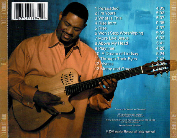 Felton Offard "Rise" (CD)-CDs-UnDigable Digs