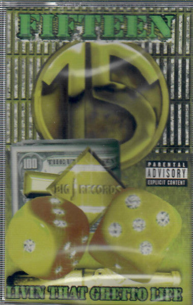 Fifteen "Livin That Ghetto Life" (Maxi-Single)-Cassette Tapes-UnDigable Digs