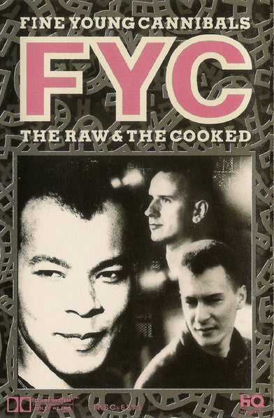 Fine Young Cannibals "The Raw & The Cooked"-Cassette Tapes-UnDigable Digs