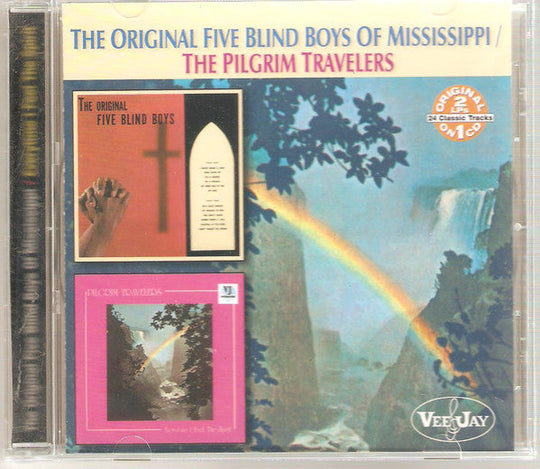 Five Blind Boys Of Mississippi, The Pilgrim Travelers "The Original / Everytime I Feel The Spirit" (CD)-CDs-UnDigable Digs
