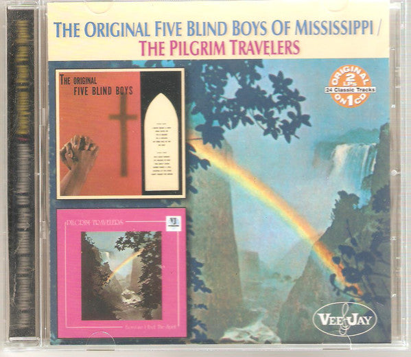 Five Blind Boys Of Mississippi, The Pilgrim Travelers "The Original / Everytime I Feel The Spirit" (CD)-CDs-UnDigable Digs