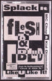 Flesh & Blud "Splack It Like U Like It" (Maxi-Single)-Cassette Tapes-UnDigable Digs