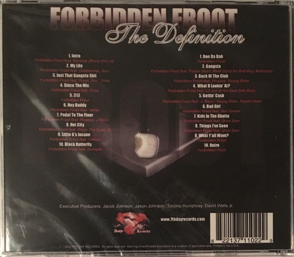 Forbidden Froot "The Definition" (2xCD)-CDs-UnDigable Digs