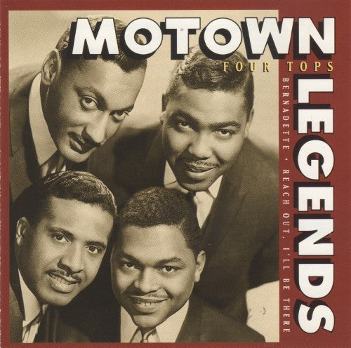 Four Tops "Bernadette • Reach Out, I'll Be There" (CD)-CDs-UnDigable Digs