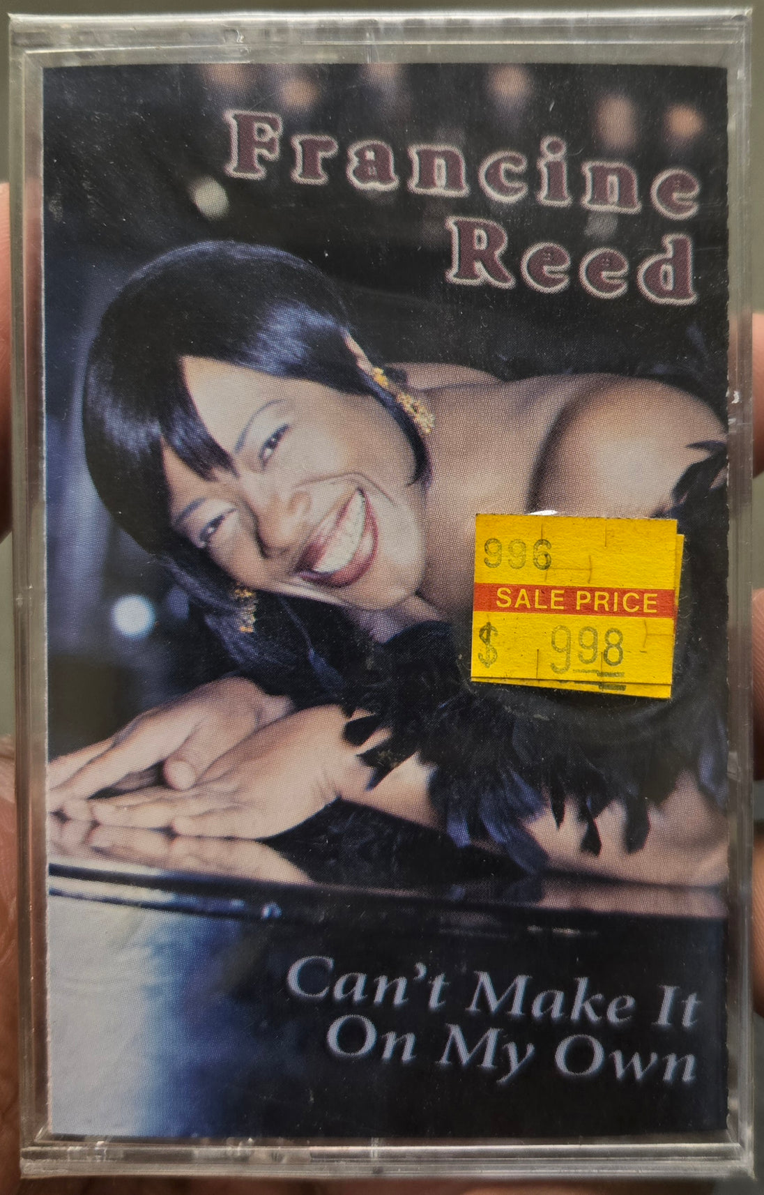 Francine Reed "Can't Make It On My Own"-Cassette Tapes-UnDigable Digs