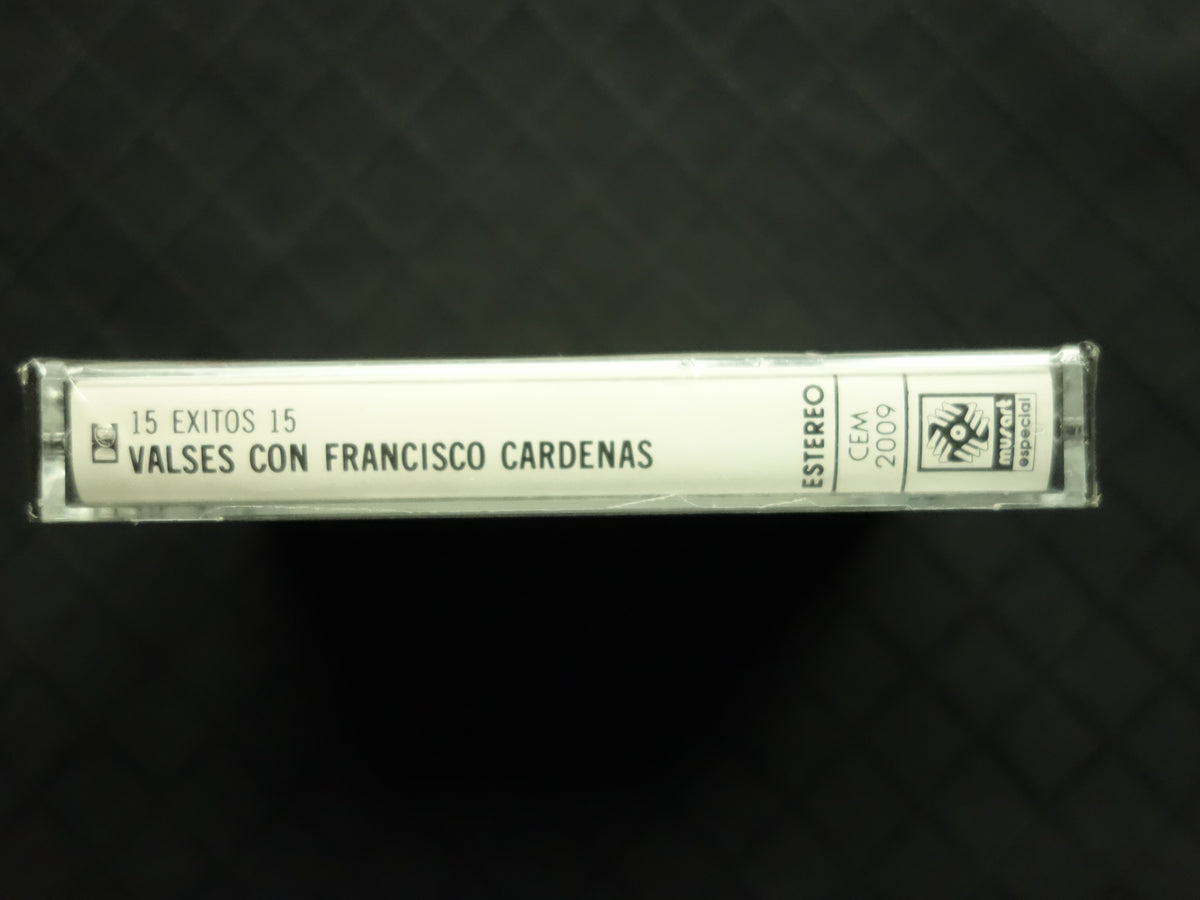Francisco Cárdenas "Valses Con Francisco Cárdenas"-Cassette Tapes-UnDigable Digs