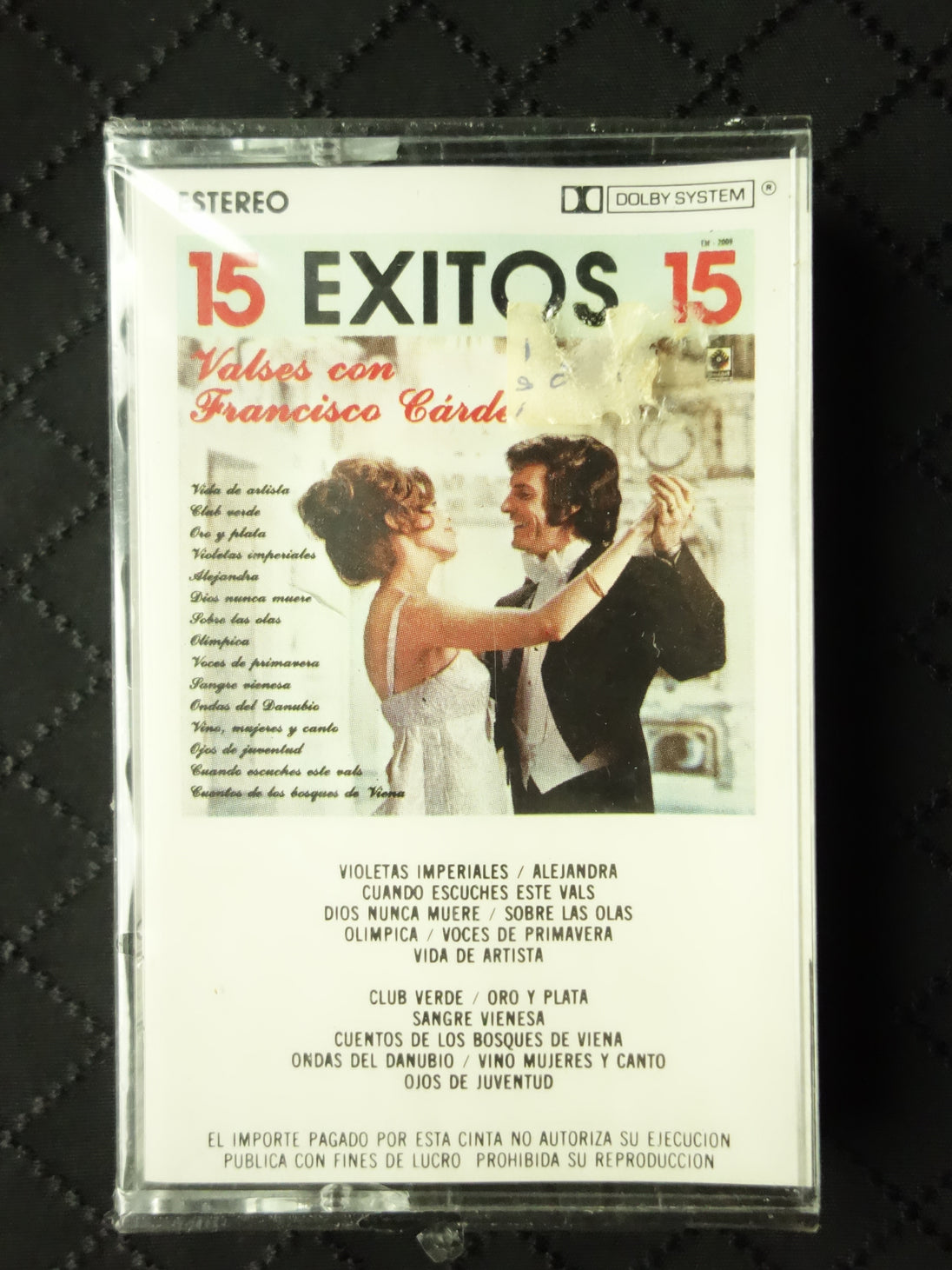 Francisco Cárdenas "Valses Con Francisco Cárdenas"-Cassette Tapes-UnDigable Digs