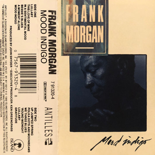 Frank Morgan "Mood Indigo"-Cassette Tapes-UnDigable Digs