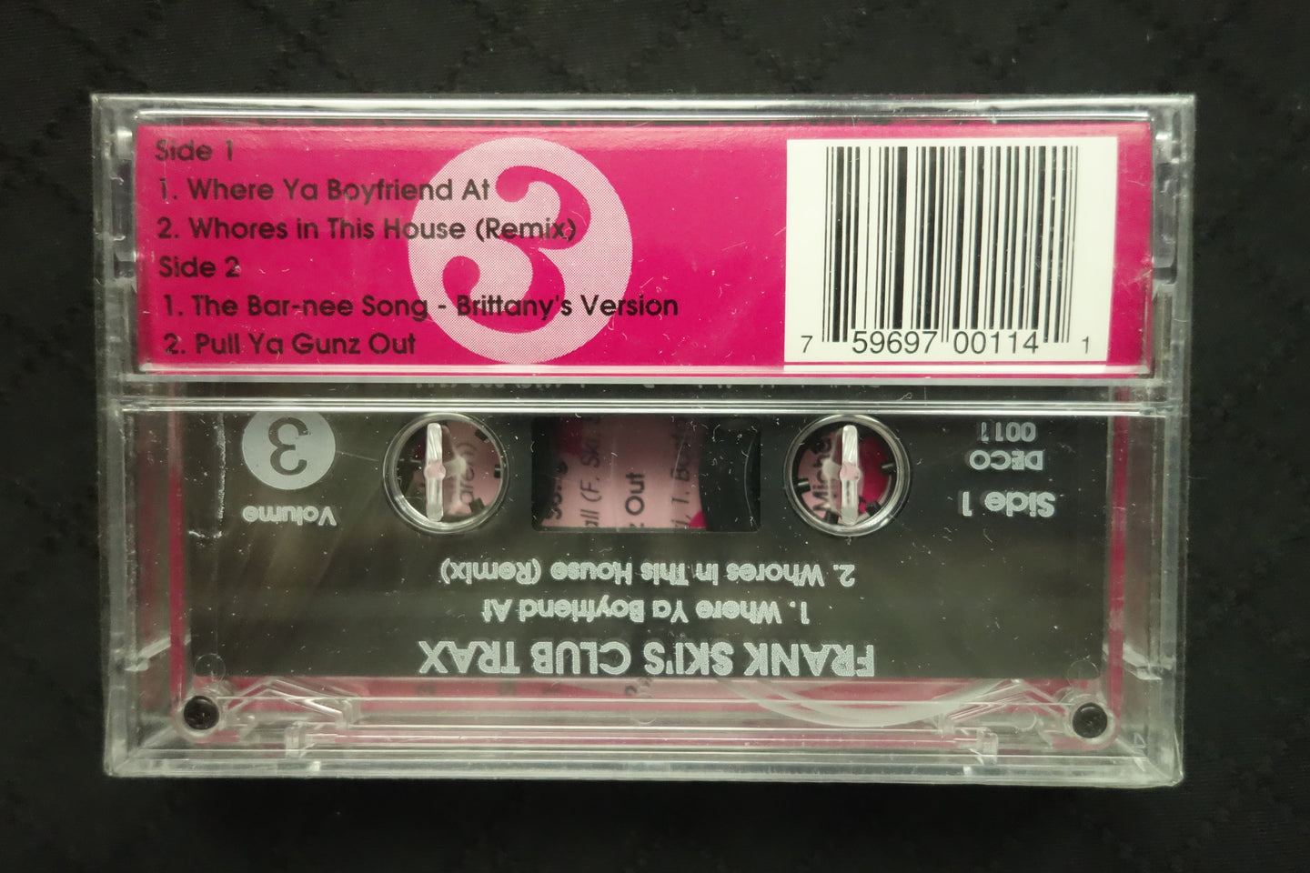 Frank Ski's Club Trax - Volume 3-Cassette Tapes-UnDigable Digs