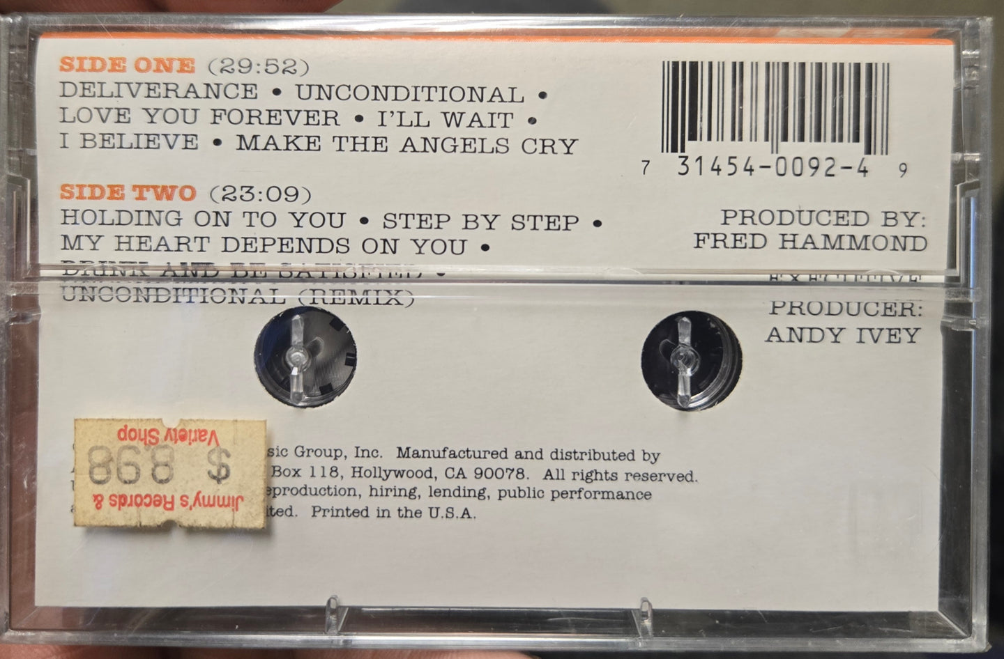 Fred Hampton "Deliverance"-Cassette Tapes-UnDigable Digs