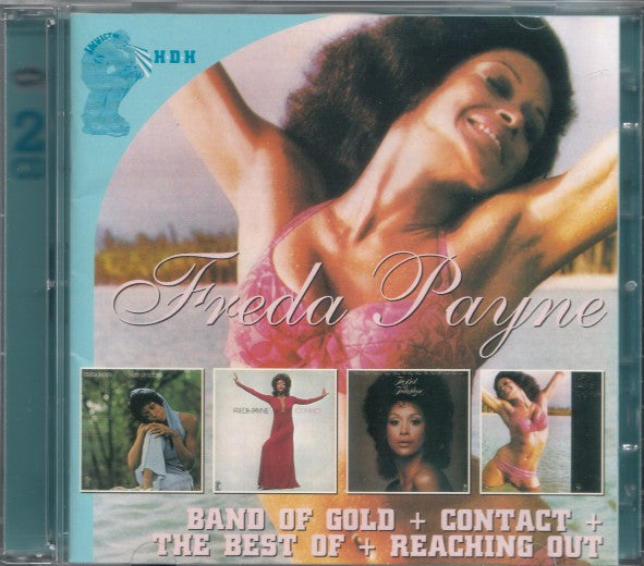 Freda Payne "Band Of Gold + Contact + The Best Of + Reaching Out" (CD)-CDs-UnDigable Digs