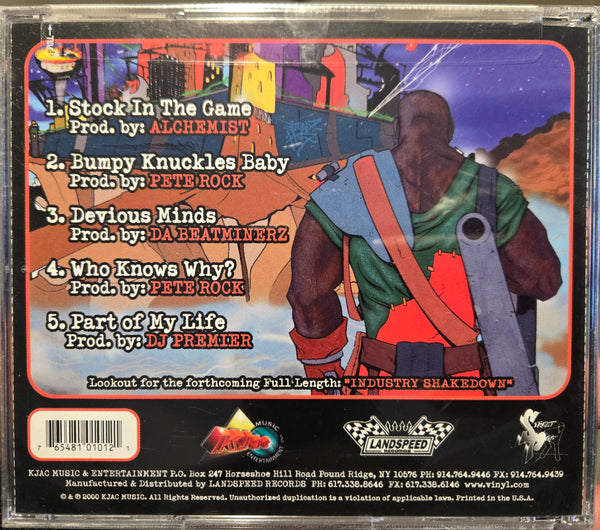 Freddie Foxxx is: Bumpy Knuckles (CD)-CDs-UnDigable Digs