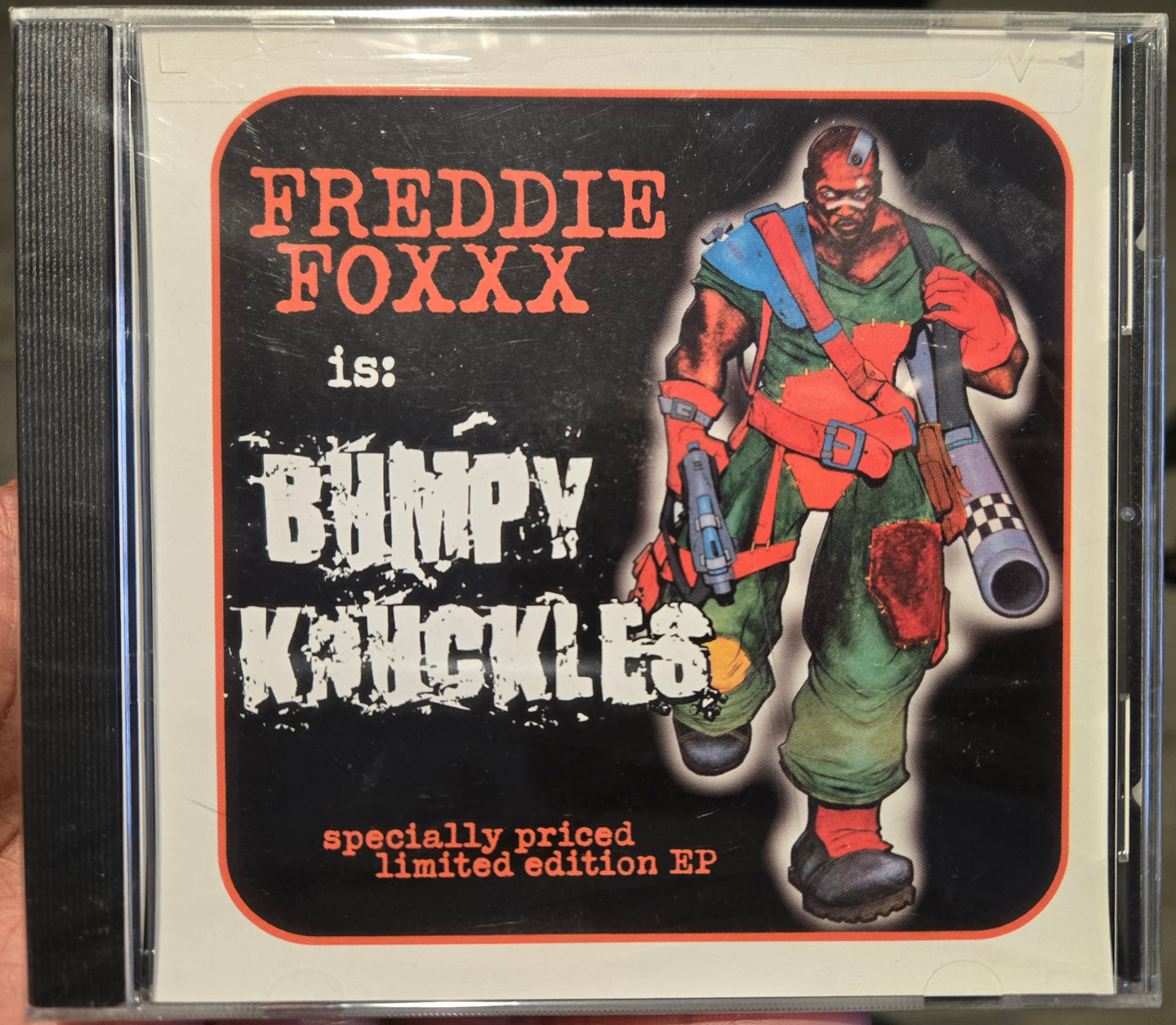 Freddie Foxxx is: Bumpy Knuckles (CD)-CDs-UnDigable Digs